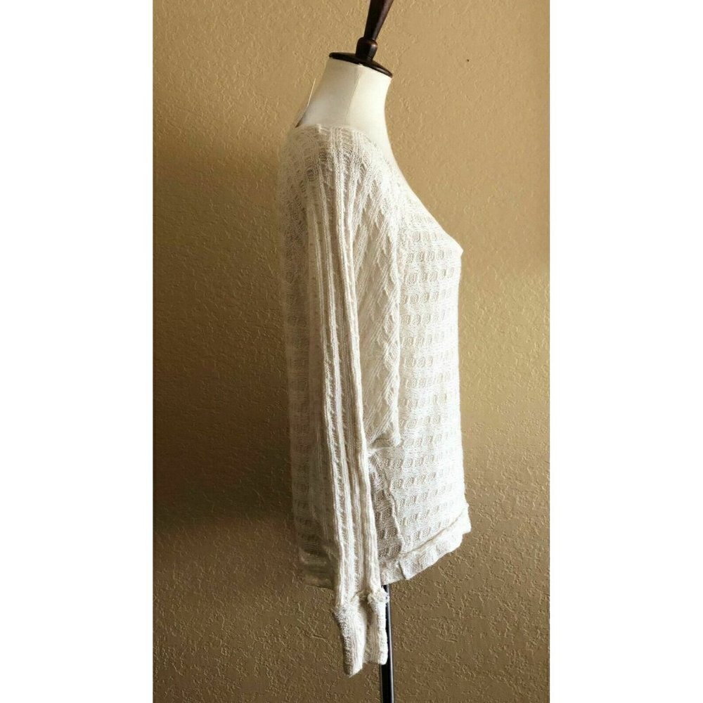 Free people Women's Thien’s Hacci Sweater Top - Picture 8 of 9